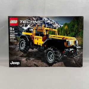 Lego #42122 Jeep Wrangler Rubicon Technic Retired Brand New Factory Sealed